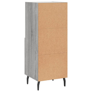 Ντουλάπι Γκρι Sonoma 34,5x34x90 εκ. από Επεξεργασμένο Ξύλο