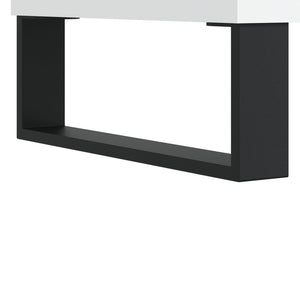 Ντουλάπι Λευκό 34,5 x 34 x 90 εκ. από Επεξεργασμένο Ξύλο