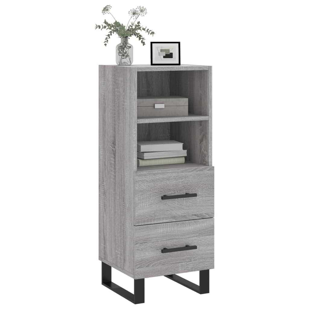 Ντουλάπι Γκρι Sonoma 34,5x34x90 εκ. από Επεξεργασμένο Ξύλο