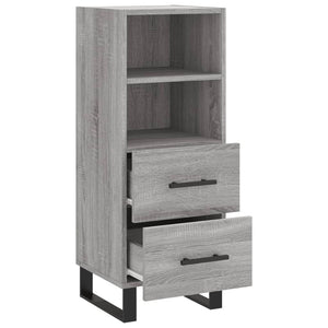 Ντουλάπι Γκρι Sonoma 34,5x34x90 εκ. από Επεξεργασμένο Ξύλο
