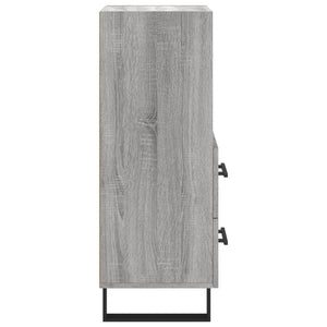 Ντουλάπι Γκρι Sonoma 34,5x34x90 εκ. από Επεξεργασμένο Ξύλο