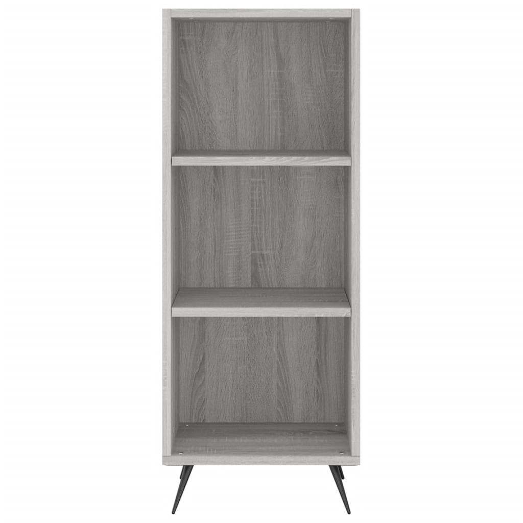 Ραφιέρα Γκρι Sonoma 34,5 x 32,5 x 90 εκ. από Επεξεργασμένο Ξύλο