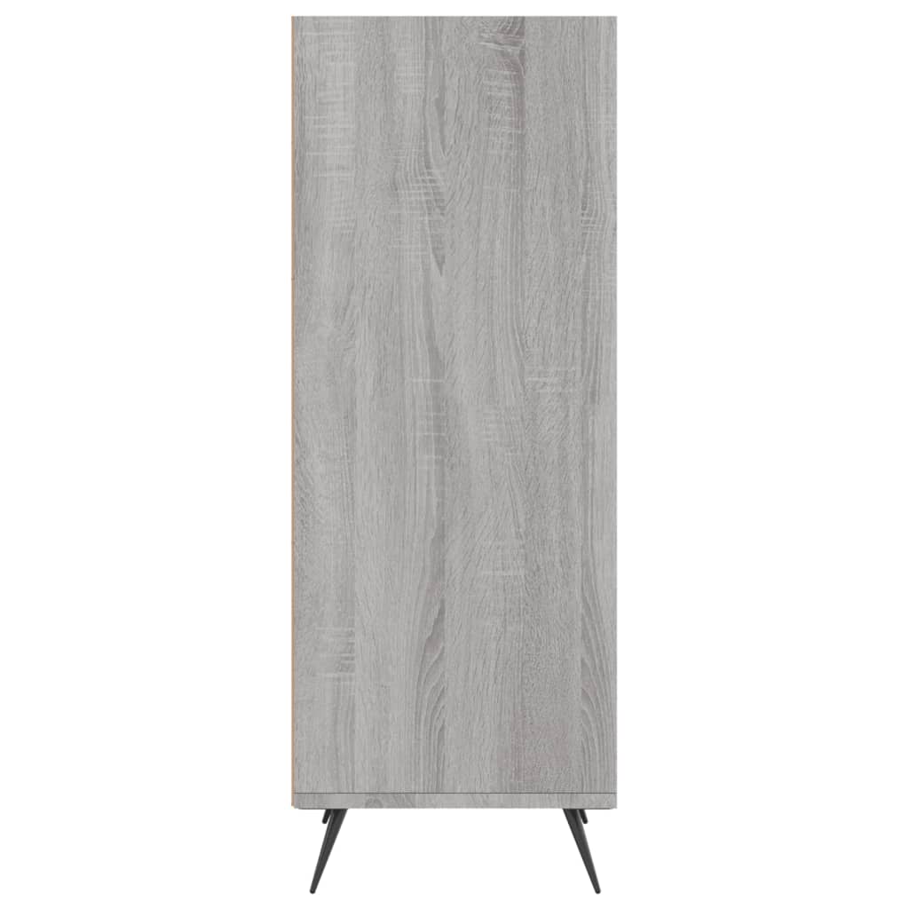 Ραφιέρα Γκρι Sonoma 34,5 x 32,5 x 90 εκ. από Επεξεργασμένο Ξύλο