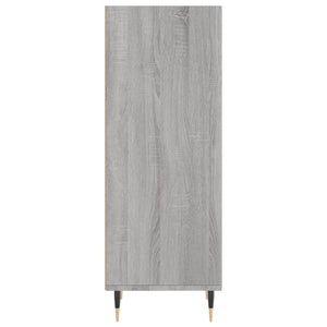 Ντουλάπι Γκρι sonoma 34,5x32,5x90εκ. από Επεξεργασμένο Ξύλο