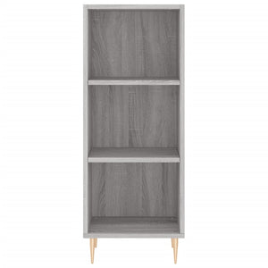 Ντουλάπι Γκρι sonoma 34,5x32,5x90εκ. από Επεξεργασμένο Ξύλο