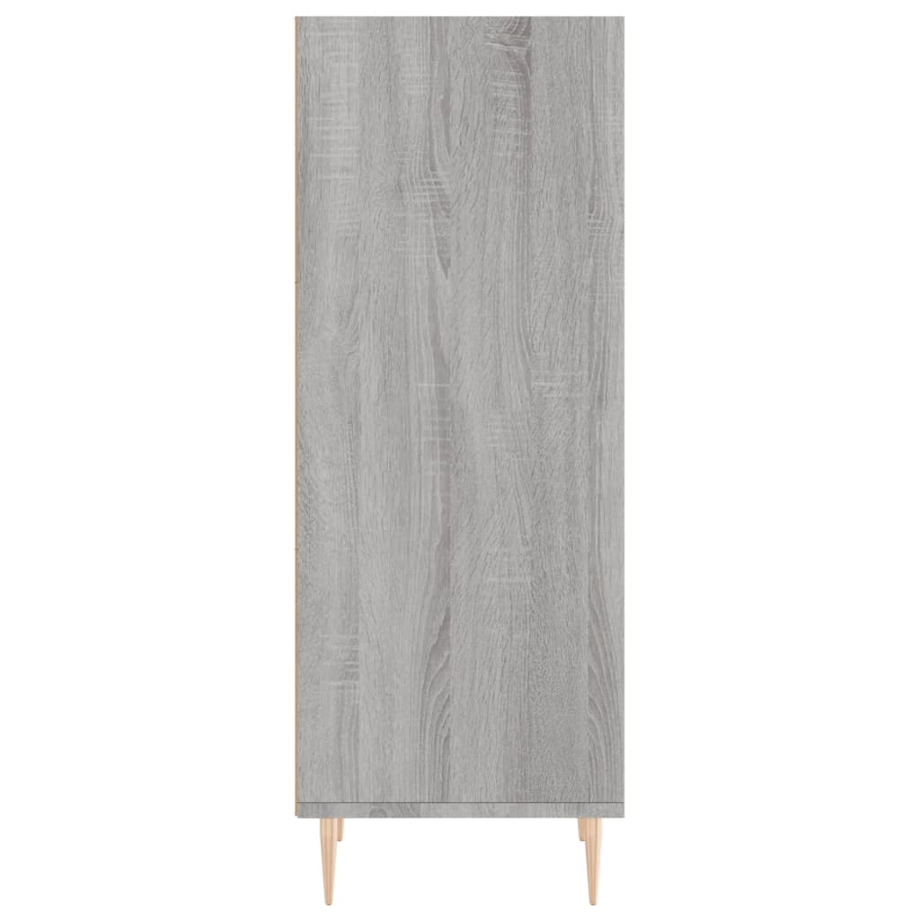 Ντουλάπι Γκρι sonoma 34,5x32,5x90εκ. από Επεξεργασμένο Ξύλο