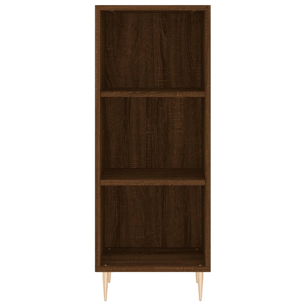 Ντουλάπι Καφέ Δρυς 34,5x32,5x90 εκ. Επεξεργασμένο Ξύλο