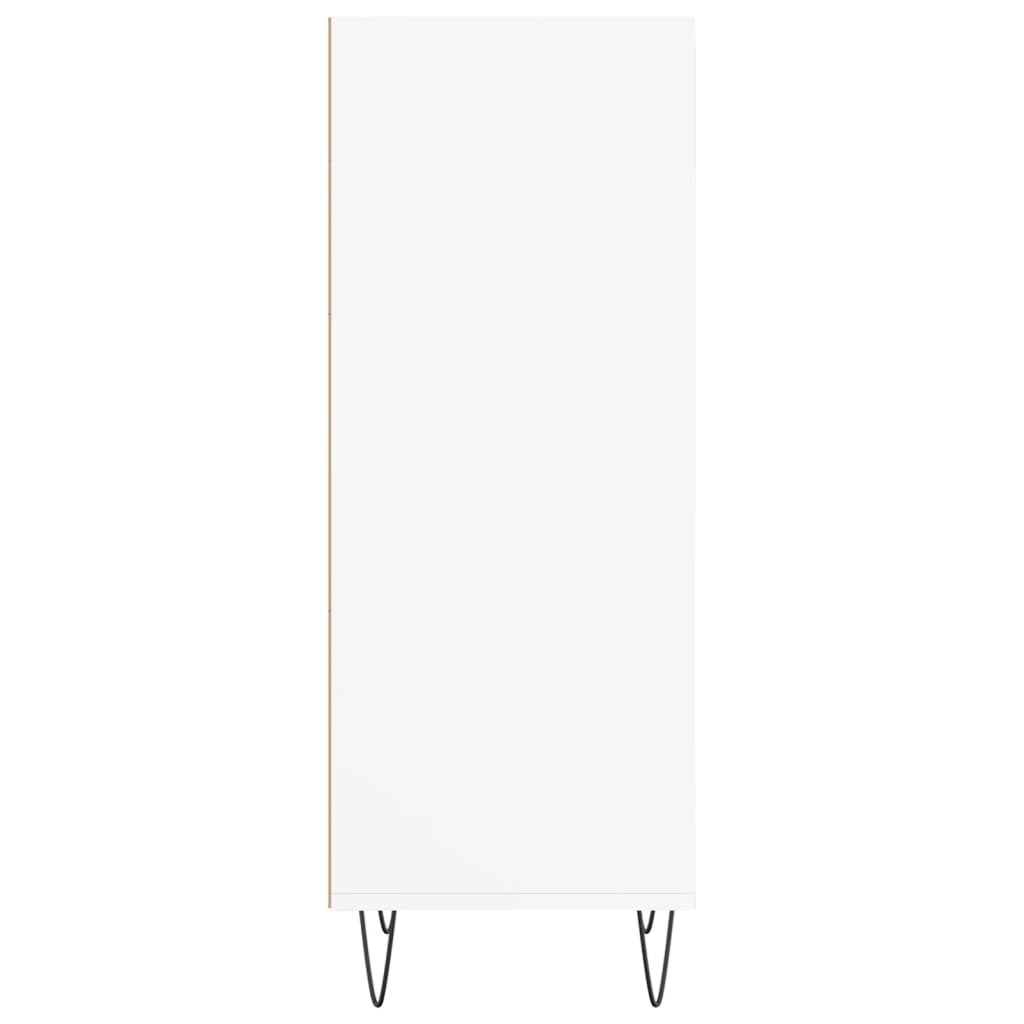 Ντουλάπι Λευκό 34,5x32,5x90 εκ. Επεξεργασμένο Ξύλο