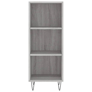 Ντουλάπι Γκρι sonoma 34,5x32,5x90εκ. από Επεξεργασμένο Ξύλο