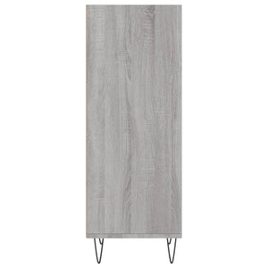 Ντουλάπι Γκρι sonoma 34,5x32,5x90εκ. από Επεξεργασμένο Ξύλο