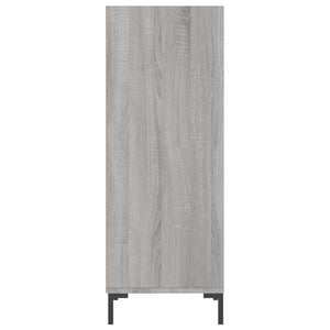 Ντουλάπι Γκρι sonoma 34,5x32,5x90εκ. από Επεξεργασμένο Ξύλο