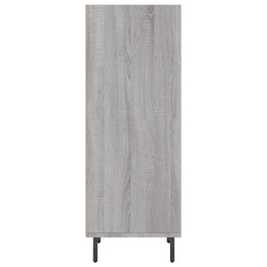Ντουλάπι Γκρι sonoma 34,5x32,5x90εκ. από Επεξεργασμένο Ξύλο - Pakobazaar