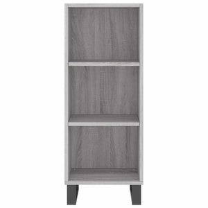Ντουλάπι Γκρι sonoma 34,5x32,5x90εκ. από Επεξεργασμένο Ξύλο