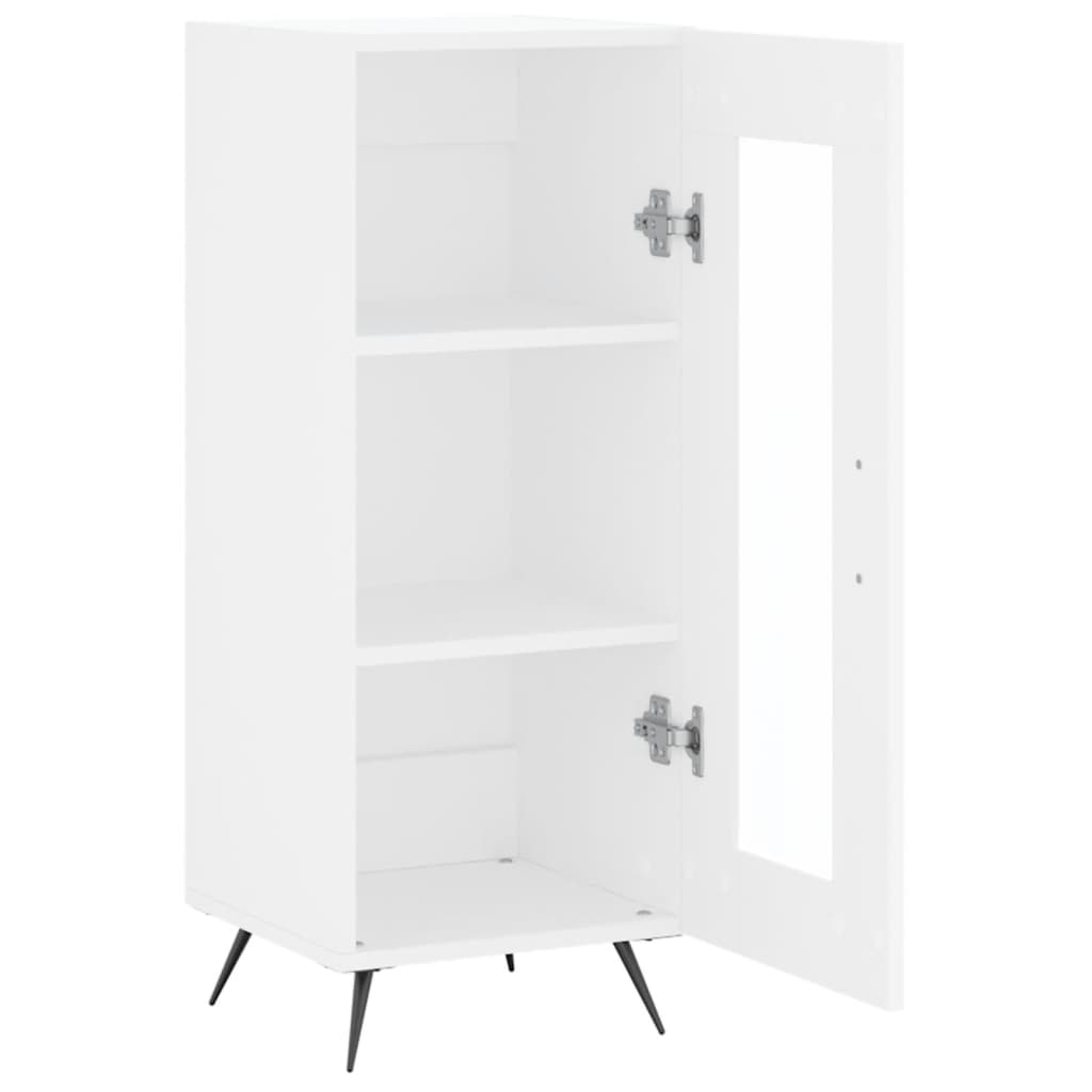 Ντουλάπι Λευκό 34,5 x 34 x 90 εκ. από Επεξεργασμένο Ξύλο - Pakobazaar