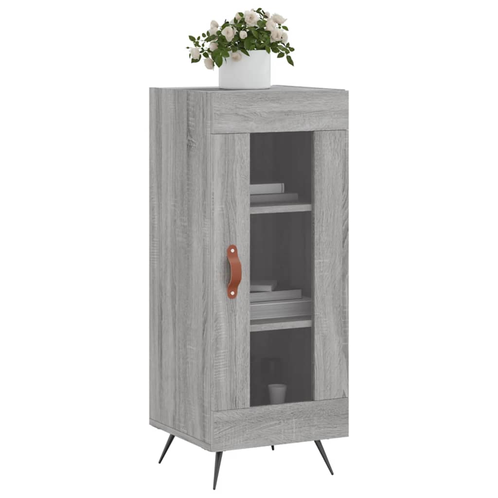 Ντουλάπι Γκρι Sonoma 34,5x34x90 εκ. από Επεξεργασμένο Ξύλο