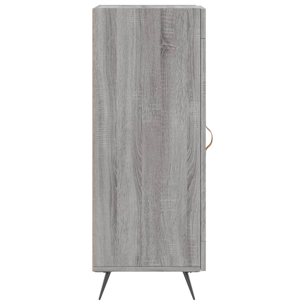 Ντουλάπι Γκρι Sonoma 34,5x34x90 εκ. από Επεξεργασμένο Ξύλο