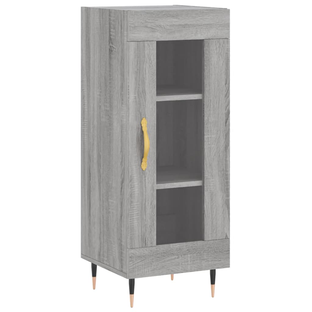 Ντουλάπι Γκρι Sonoma 34,5x34x90 εκ. από Επεξεργασμένο Ξύλο