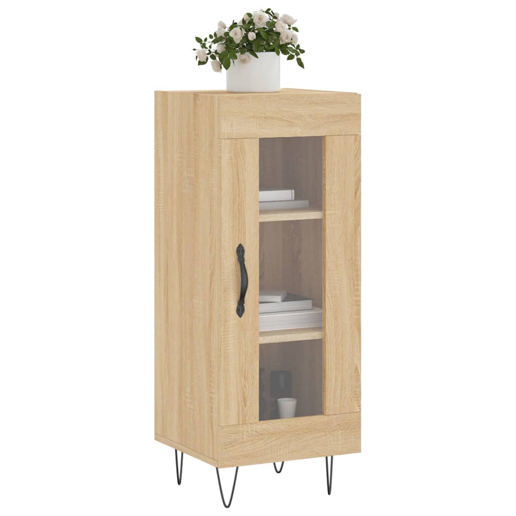 Ντουλάπι Sonoma Δρυς 34,5x34x90 εκ. από Επεξεργασμένο Ξύλο