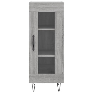 Ντουλάπι Γκρι Sonoma 34,5x34x90 εκ. από Επεξεργασμένο Ξύλο