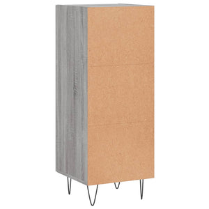 Ντουλάπι Γκρι Sonoma 34,5x34x90 εκ. από Επεξεργασμένο Ξύλο