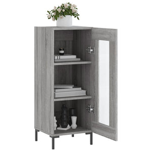 Ντουλάπι Γκρι Sonoma 34,5x34x90 εκ. από Επεξεργασμένο Ξύλο