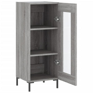 Ντουλάπι Γκρι Sonoma 34,5x34x90 εκ. από Επεξεργασμένο Ξύλο