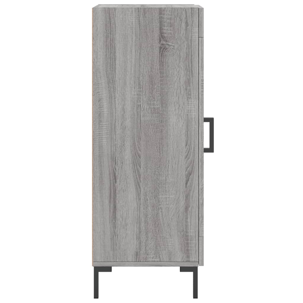 Ντουλάπι Γκρι Sonoma 34,5x34x90 εκ. από Επεξεργασμένο Ξύλο