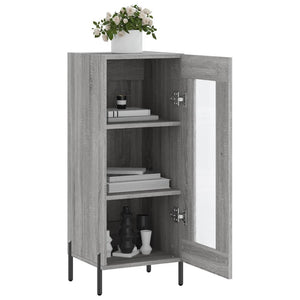 Ντουλάπι Γκρι Sonoma 34,5x34x90 εκ. από Επεξεργασμένο Ξύλο