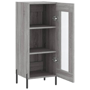 Ντουλάπι Γκρι Sonoma 34,5x34x90 εκ. από Επεξεργασμένο Ξύλο