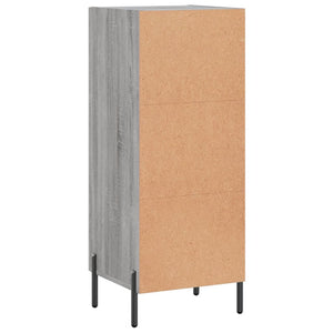 Ντουλάπι Γκρι Sonoma 34,5x34x90 εκ. από Επεξεργασμένο Ξύλο