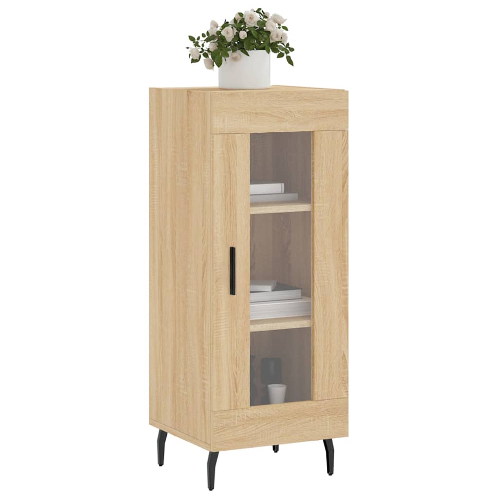Ντουλάπι Sonoma Δρυς 34,5x34x90 εκ. από Επεξεργασμένο Ξύλο