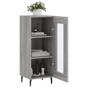 Ντουλάπι Γκρι Sonoma 34,5x34x90 εκ. από Επεξεργασμένο Ξύλο
