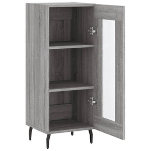 Ντουλάπι Γκρι Sonoma 34,5x34x90 εκ. από Επεξεργασμένο Ξύλο