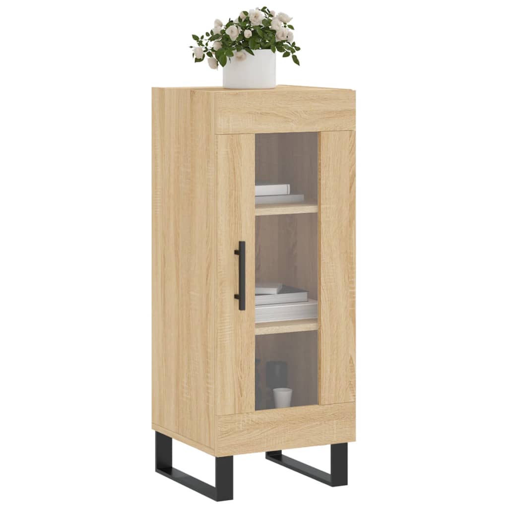 Ντουλάπι Sonoma Δρυς 34,5x34x90 εκ. από Επεξεργασμένο Ξύλο