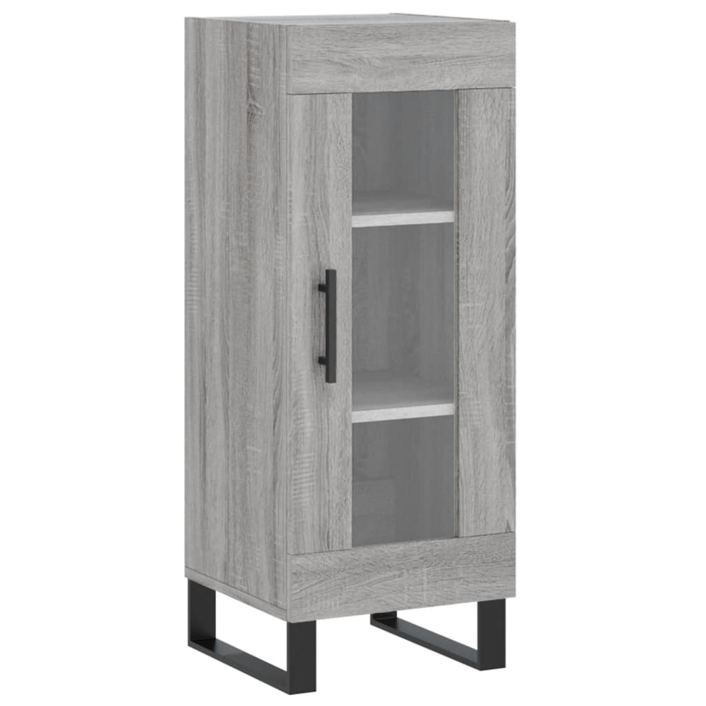 Ντουλάπι Γκρι Sonoma 34,5x34x90 εκ. από Επεξεργασμένο Ξύλο
