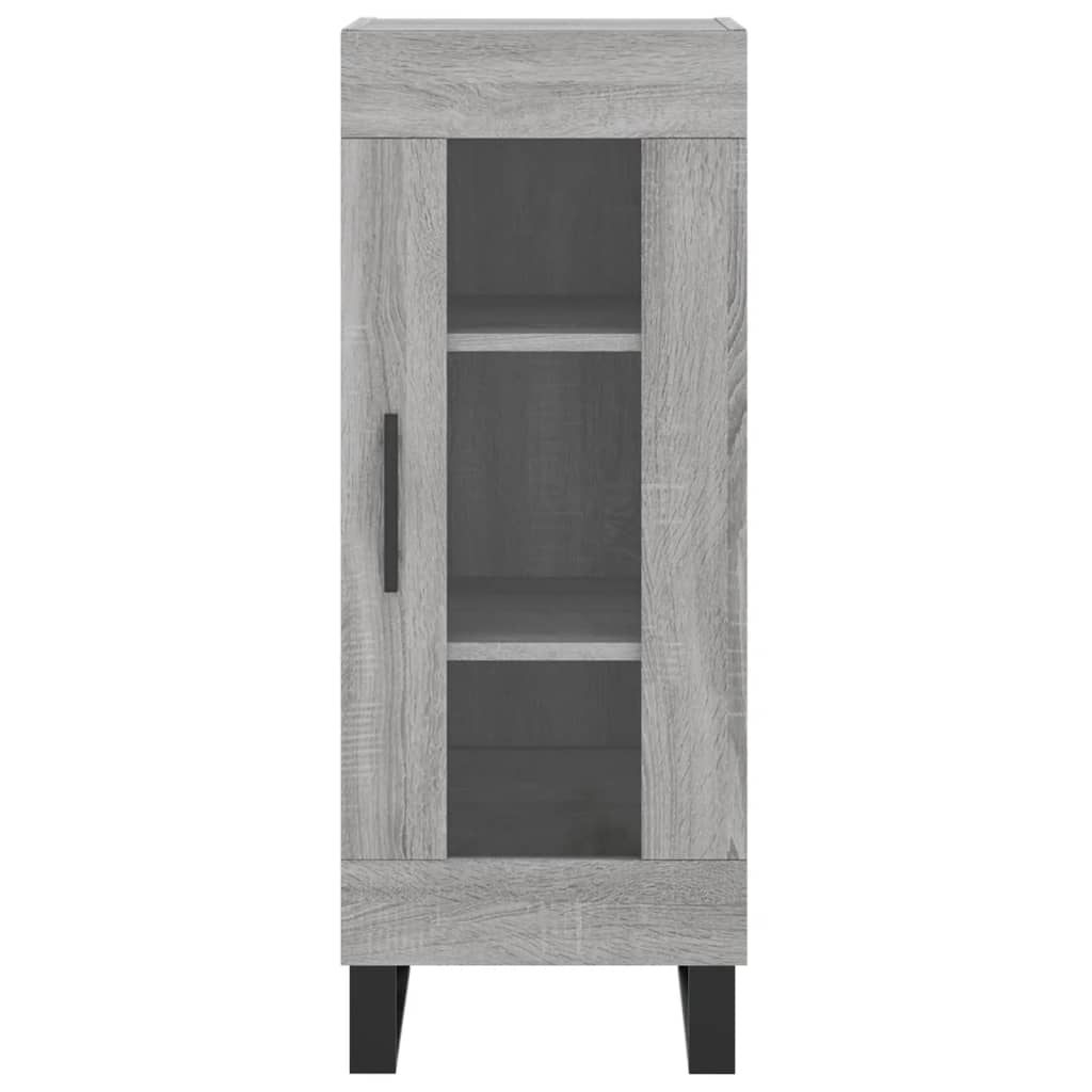 Ντουλάπι Γκρι Sonoma 34,5x34x90 εκ. από Επεξεργασμένο Ξύλο