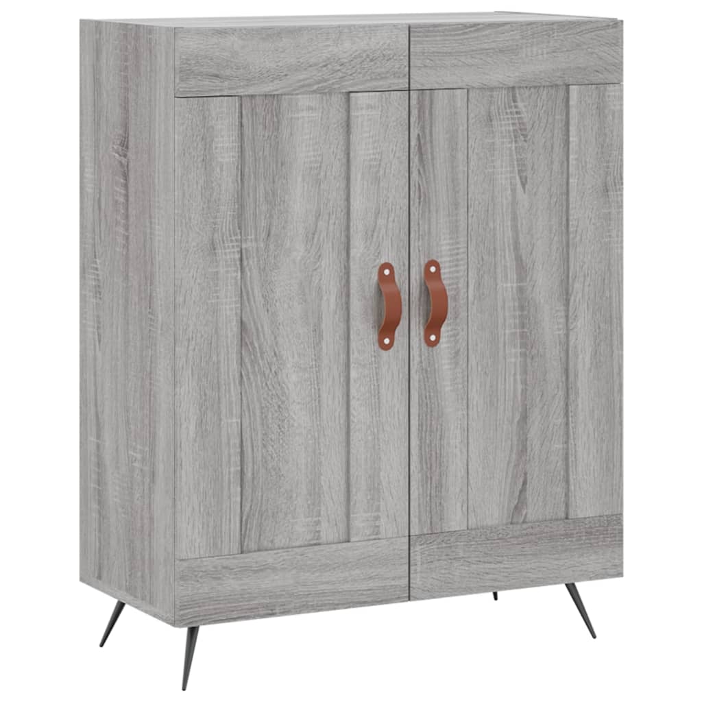 Ντουλάπι Γκρι Sonoma 69,5 x 34 x 90 εκ. από Επεξεργασμένο Ξύλο