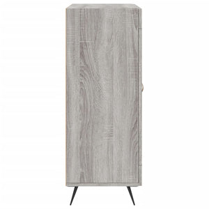 Ντουλάπι Γκρι Sonoma 69,5 x 34 x 90 εκ. από Επεξεργασμένο Ξύλο