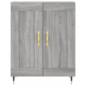 Ντουλάπι Γκρι Sonoma 69,5 x 34 x 90 εκ. από Επεξεργασμένο Ξύλο