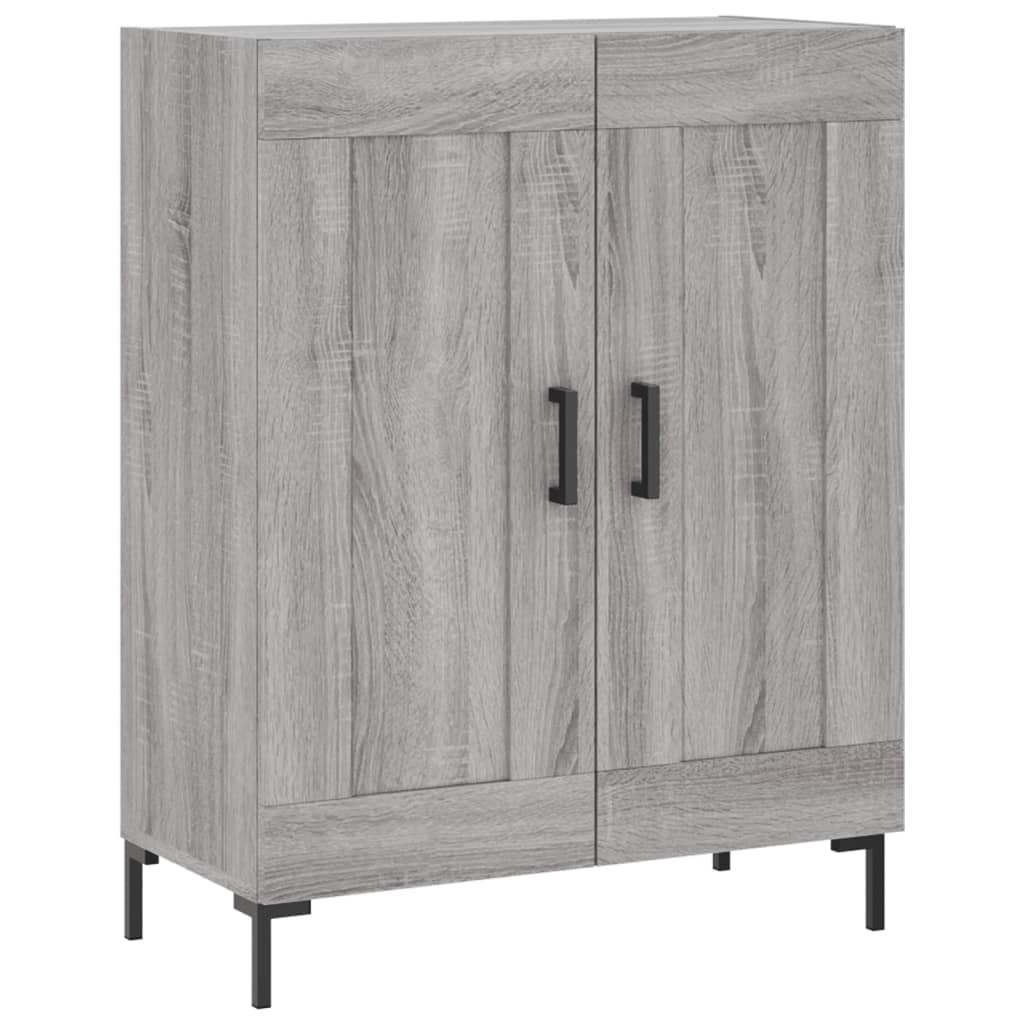Ντουλάπι Γκρι Sonoma 69,5 x 34 x 90 εκ. από Επεξεργασμένο Ξύλο