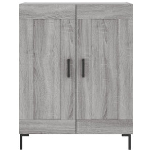 Ντουλάπι Γκρι Sonoma 69,5 x 34 x 90 εκ. από Επεξεργασμένο Ξύλο - Pakobazaar