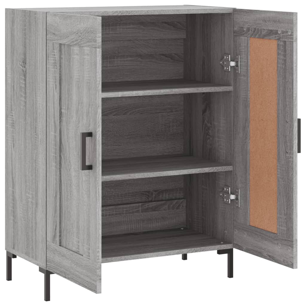 Ντουλάπι Γκρι Sonoma 69,5 x 34 x 90 εκ. από Επεξεργασμένο Ξύλο