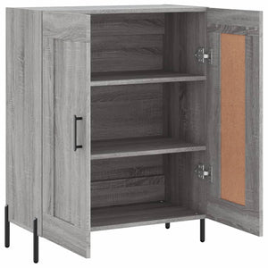 Ντουλάπι Γκρι Sonoma 69,5 x 34 x 90 εκ. από Επεξεργασμένο Ξύλο