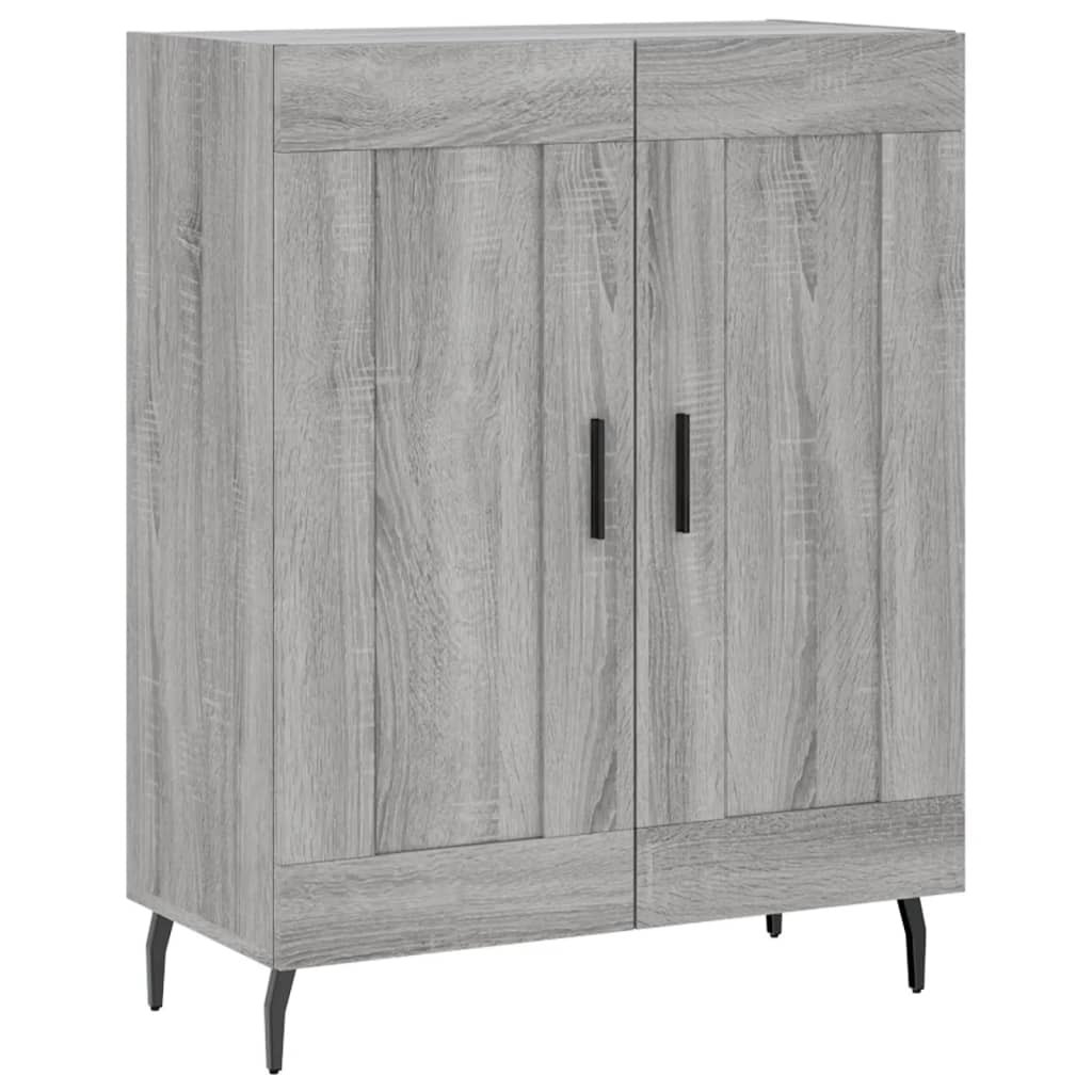 Ντουλάπι Γκρι Sonoma 69,5 x 34 x 90 εκ. από Επεξεργασμένο Ξύλο - Pakobazaar