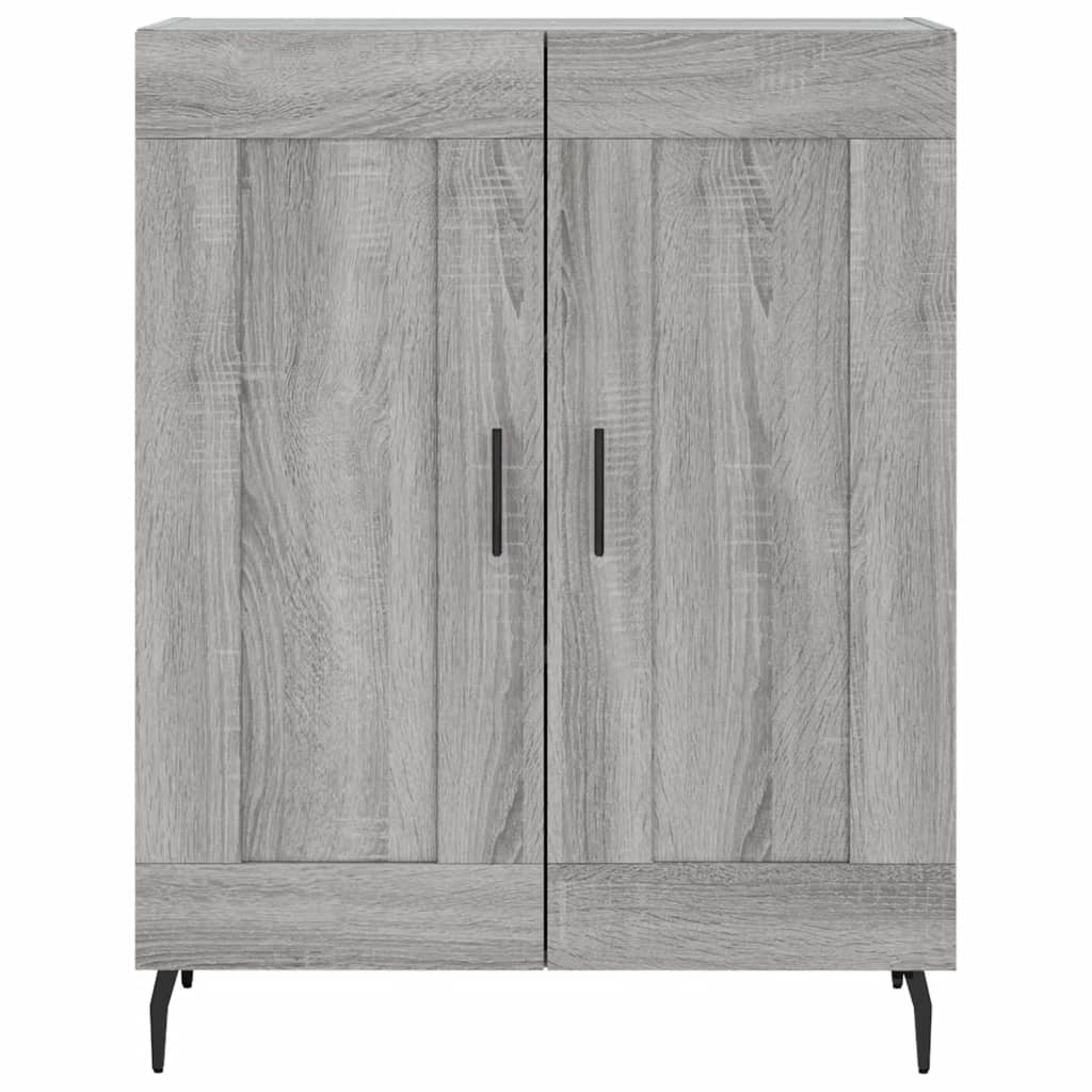 Ντουλάπι Γκρι Sonoma 69,5 x 34 x 90 εκ. από Επεξεργασμένο Ξύλο - Pakobazaar