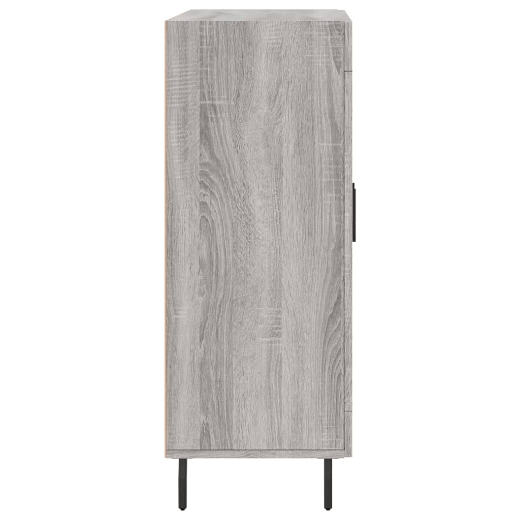 Ντουλάπι Γκρι Sonoma 69,5 x 34 x 90 εκ. από Επεξεργασμένο Ξύλο - Pakobazaar