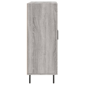 Ντουλάπι Γκρι Sonoma 69,5 x 34 x 90 εκ. από Επεξεργασμένο Ξύλο - Pakobazaar