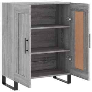Ντουλάπι Γκρι Sonoma 69,5 x 34 x 90 εκ. από Επεξεργασμένο Ξύλο