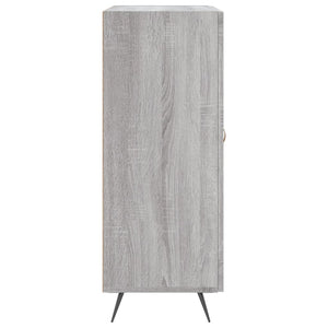 Ντουλάπι Γκρι Sonoma 69,5 x 34 x 90 εκ. από Επεξεργασμένο Ξύλο - Pakobazaar