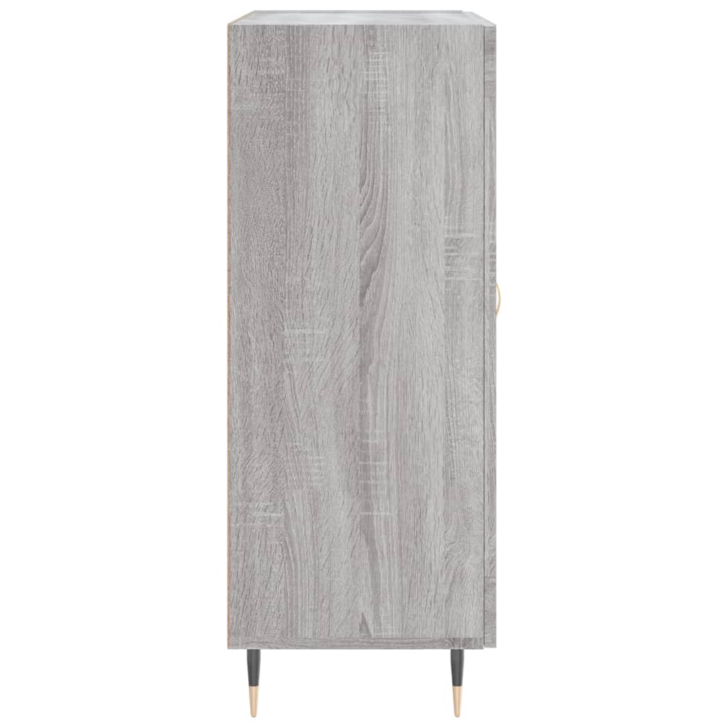 Ντουλάπι Γκρι Sonoma 69,5 x 34 x 90 εκ. από Επεξεργασμένο Ξύλο